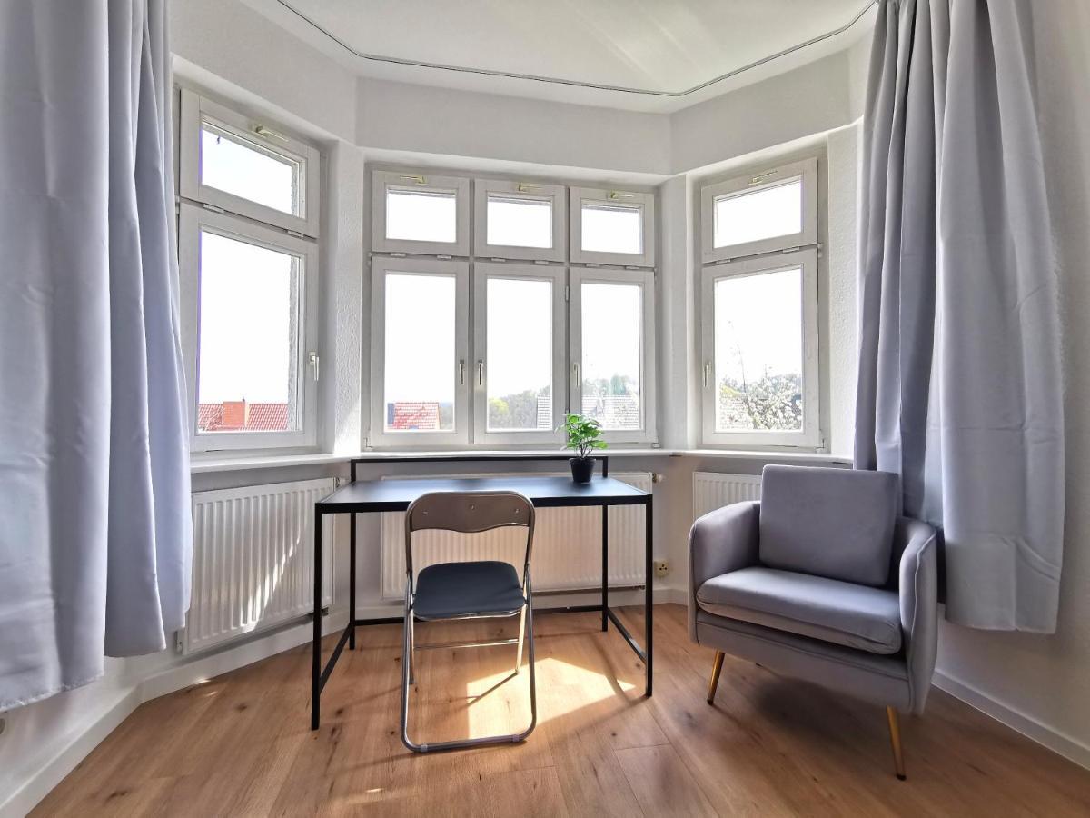 Bohnapartments Ega Stadtblick - Garten - Wlan - Naehe Theater Ega Und Messe Erfurt Esterno foto