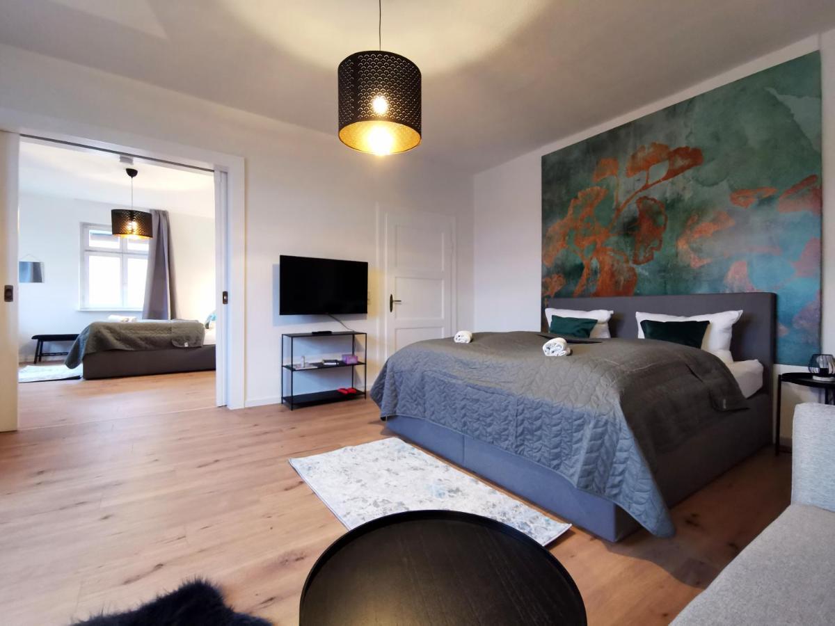 Bohnapartments Ega Stadtblick - Garten - Wlan - Naehe Theater Ega Und Messe Erfurt Esterno foto