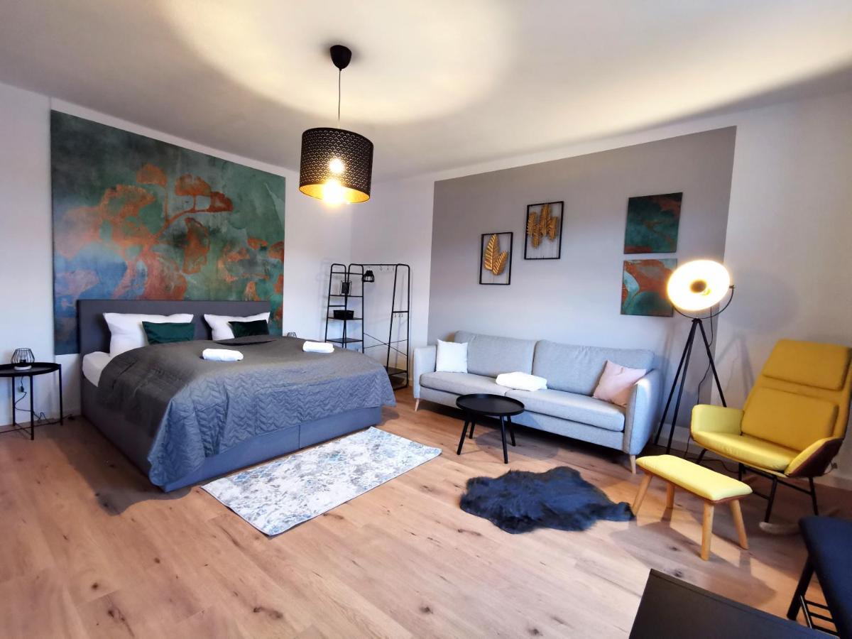 Bohnapartments Ega Stadtblick - Garten - Wlan - Naehe Theater Ega Und Messe Erfurt Esterno foto