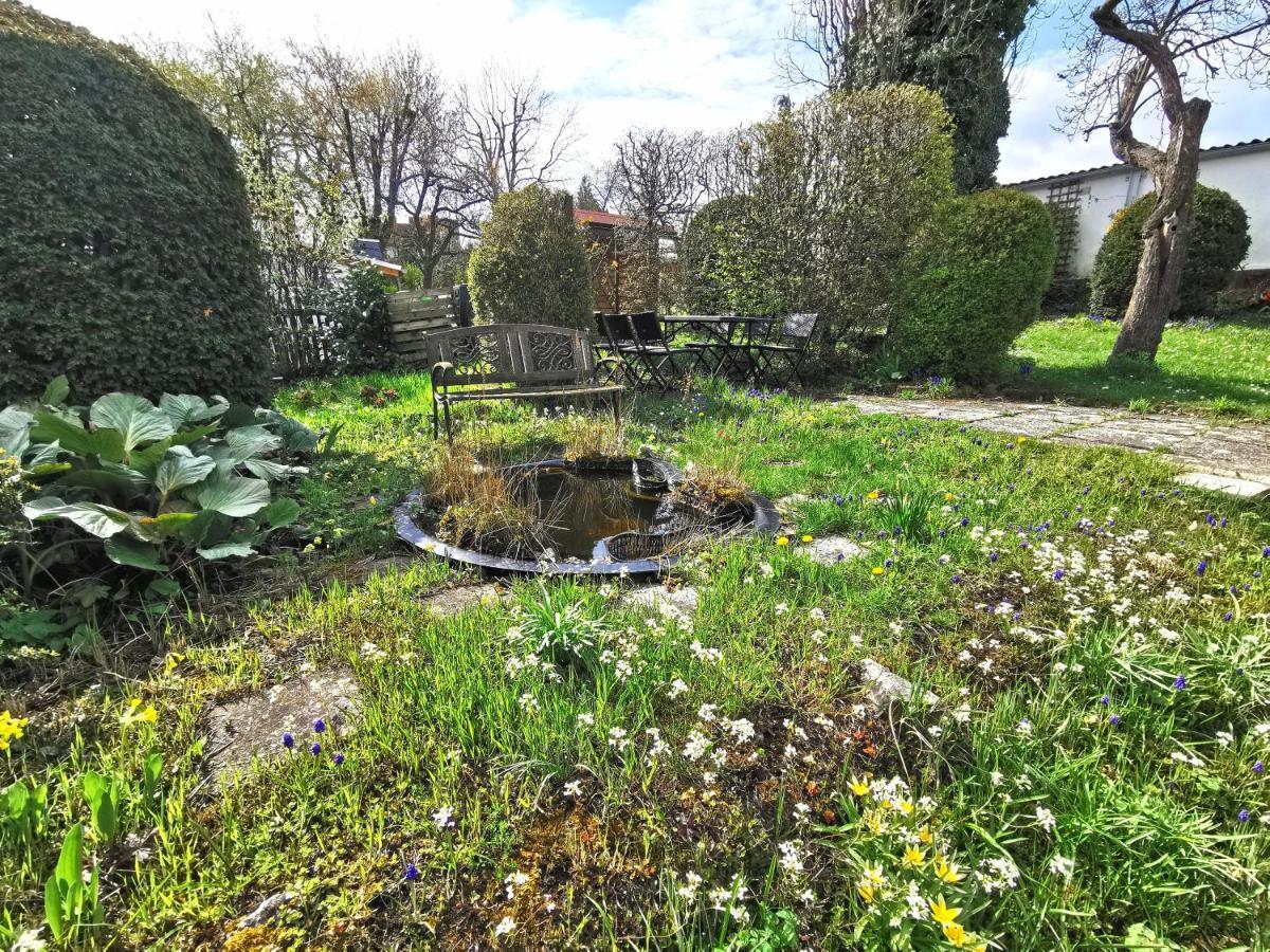 Bohnapartments Ega Stadtblick - Garten - Wlan - Naehe Theater Ega Und Messe Erfurt Esterno foto