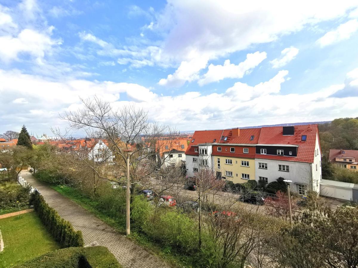 Bohnapartments Ega Stadtblick - Garten - Wlan - Naehe Theater Ega Und Messe Erfurt Esterno foto