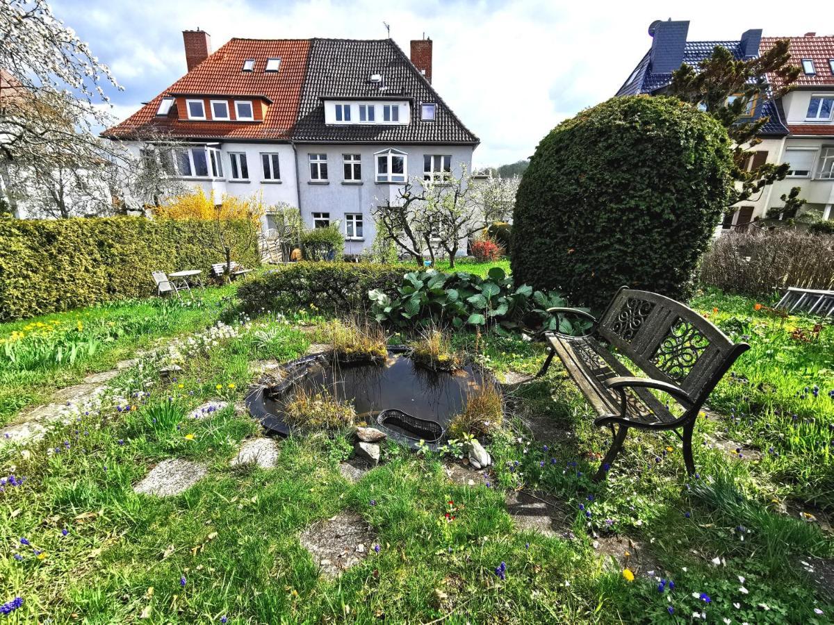Bohnapartments Ega Stadtblick - Garten - Wlan - Naehe Theater Ega Und Messe Erfurt Esterno foto