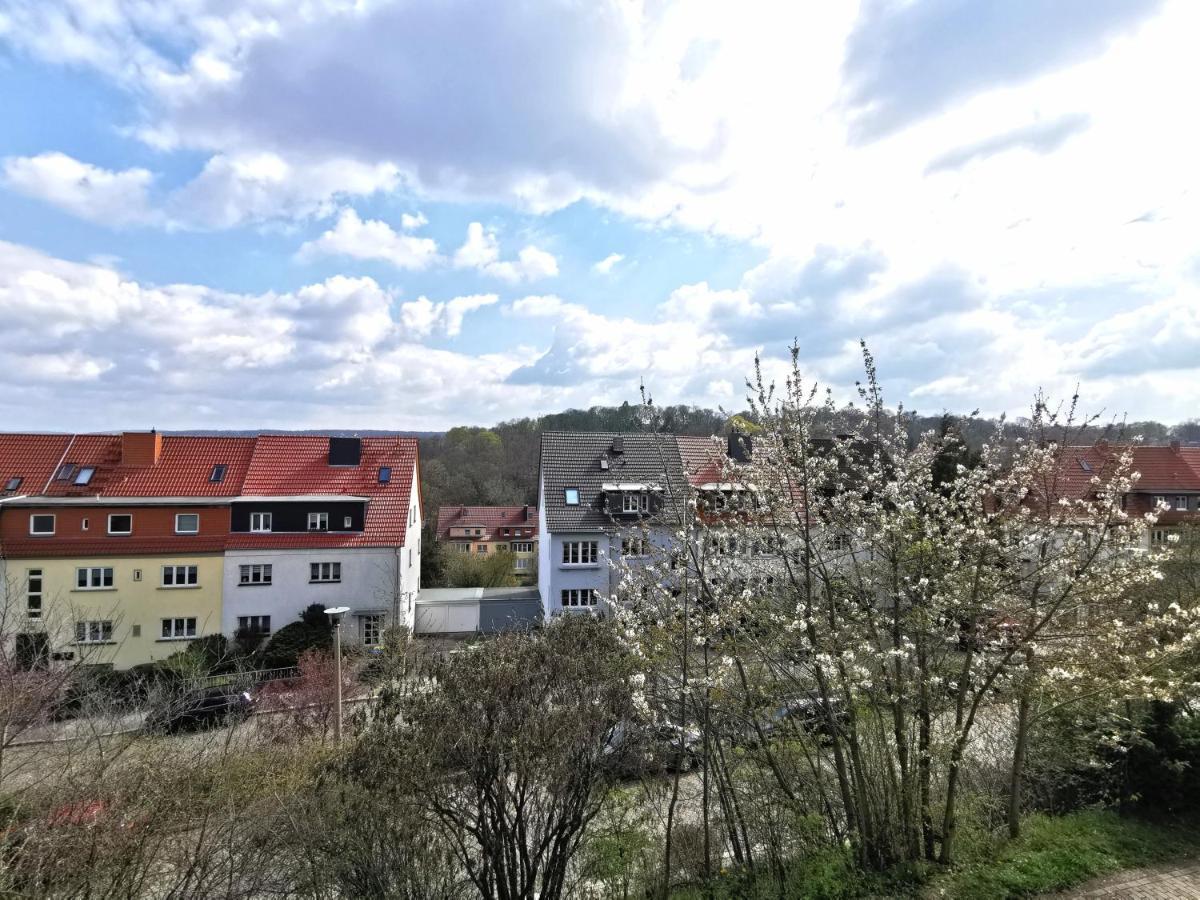 Bohnapartments Ega Stadtblick - Garten - Wlan - Naehe Theater Ega Und Messe Erfurt Esterno foto